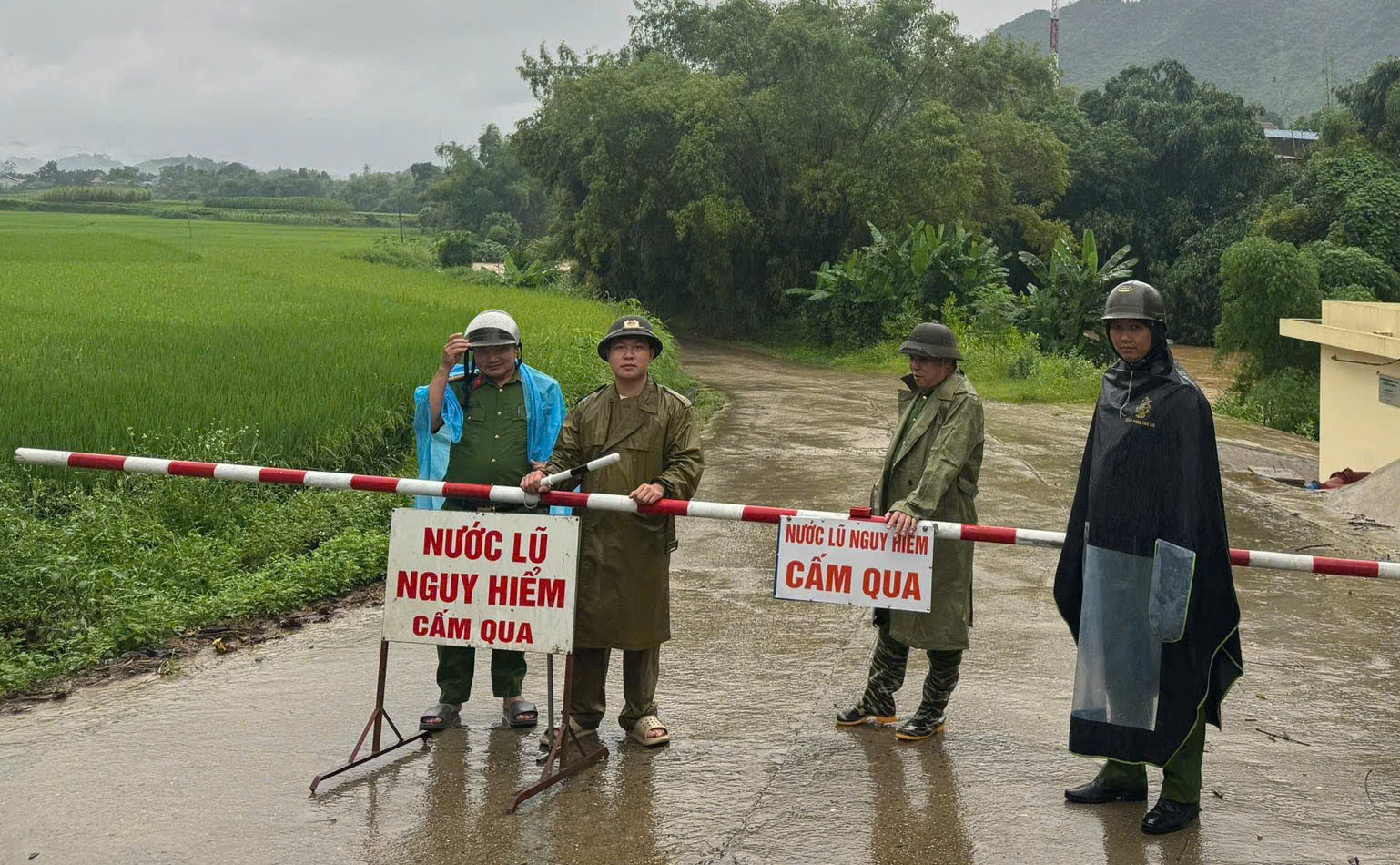 Nhiều tuyến đường tại Th&aacute;i Nguy&ecirc;n t&ecirc; liệt, &ocirc; t&ocirc; "chết ch&igrave;m" tr&ecirc;n đường sau mưa lớn- Ảnh 11.