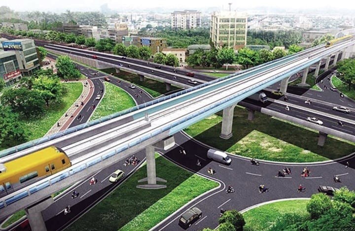 Hà Nội phê duyệt tuyến đường sắt đô thị số 5 dài gần 40km- Ảnh 1. Hà Nội phê duyệt tuyến đường sắt đô thị số 5 dài gần 40km- Ảnh 1.