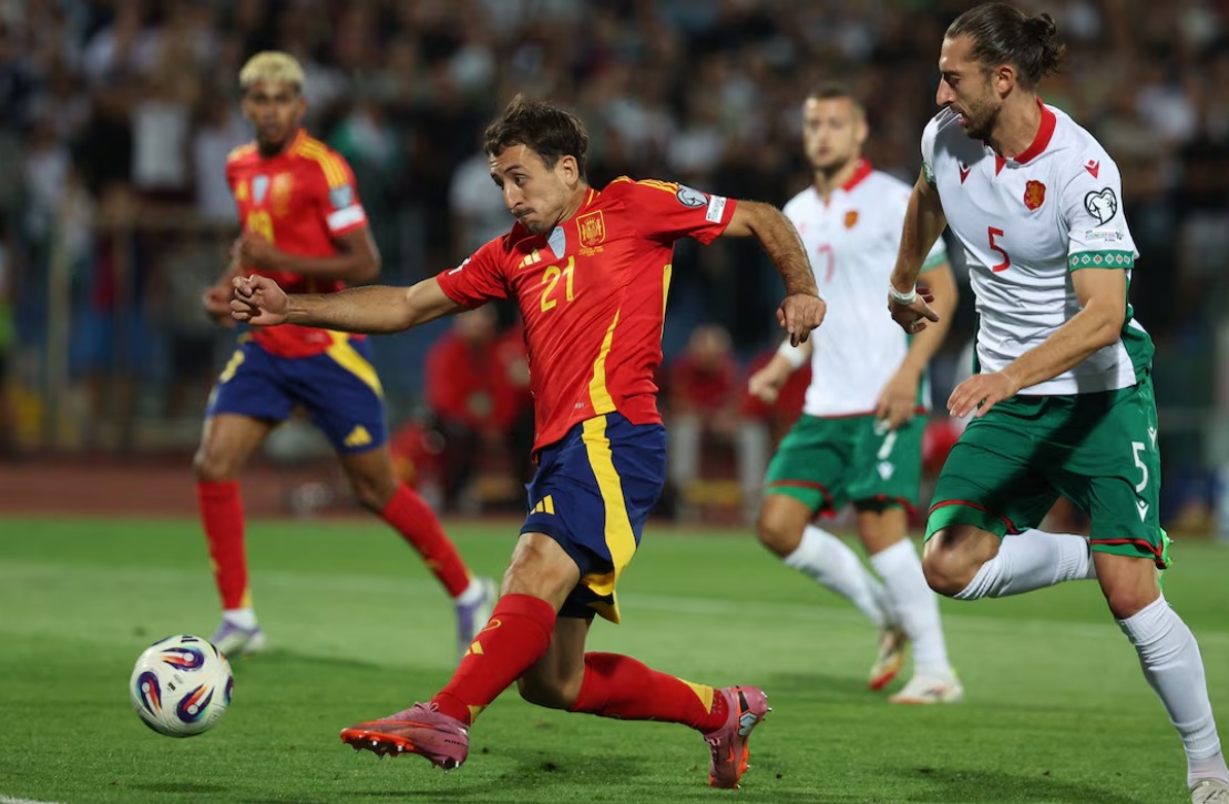 T&acirc;y Ban Nha khởi đầu ho&agrave;n hảo ở v&ograve;ng loại World Cup 2026- Ảnh 1.