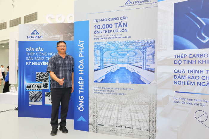 C&aacute;c doanh nghiệp lĩnh vực th&eacute;p &ldquo;khoe&rdquo; g&igrave; ở Triển l&atilde;m th&agrave;nh tựu đất nước 80 năm?- Ảnh 11.