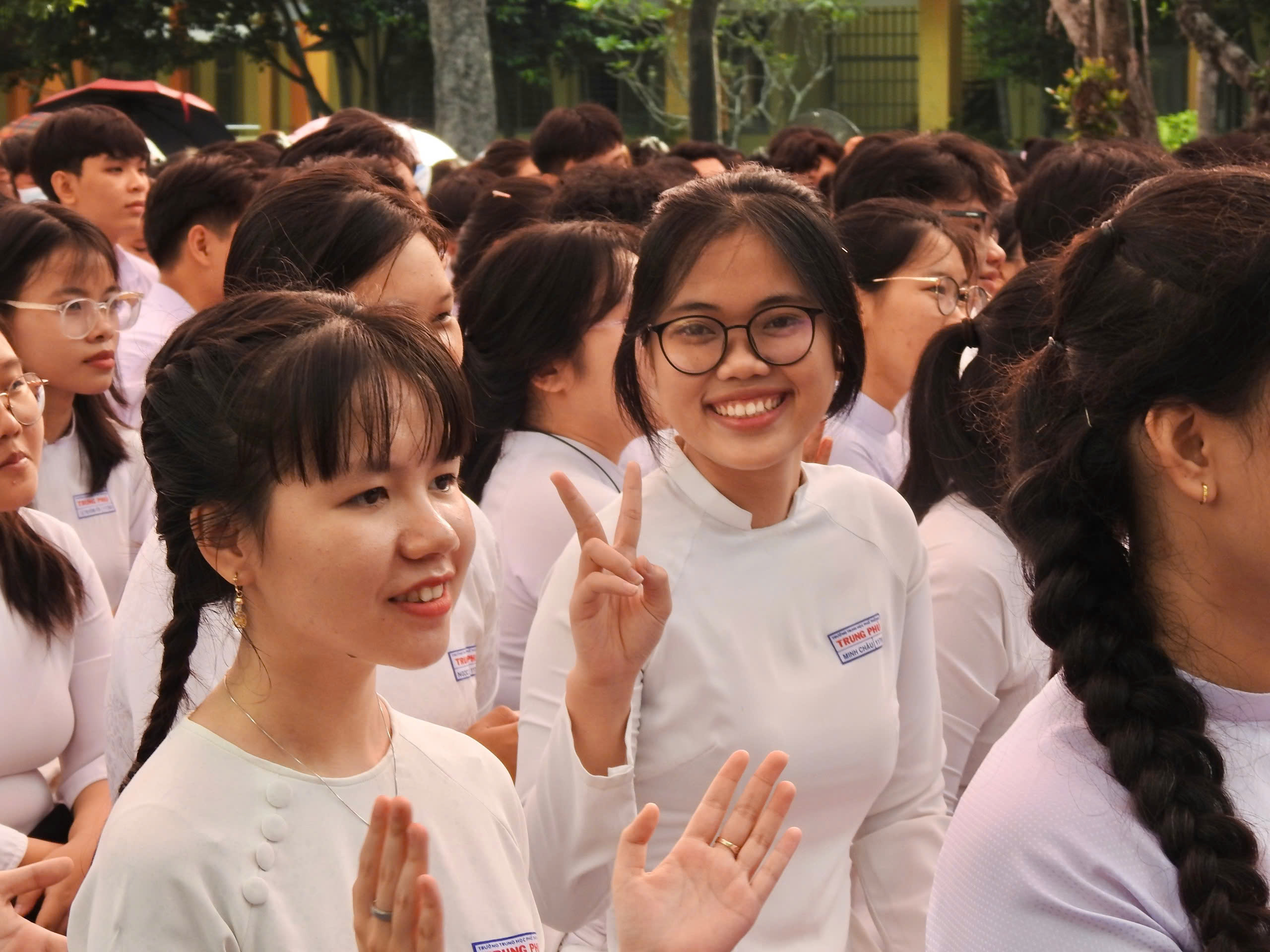 TP.HCM: Nhiều trường học đ&oacute;n Hu&acirc;n chương Lao động trong lễ khai giảng năm học mới- Ảnh 3.