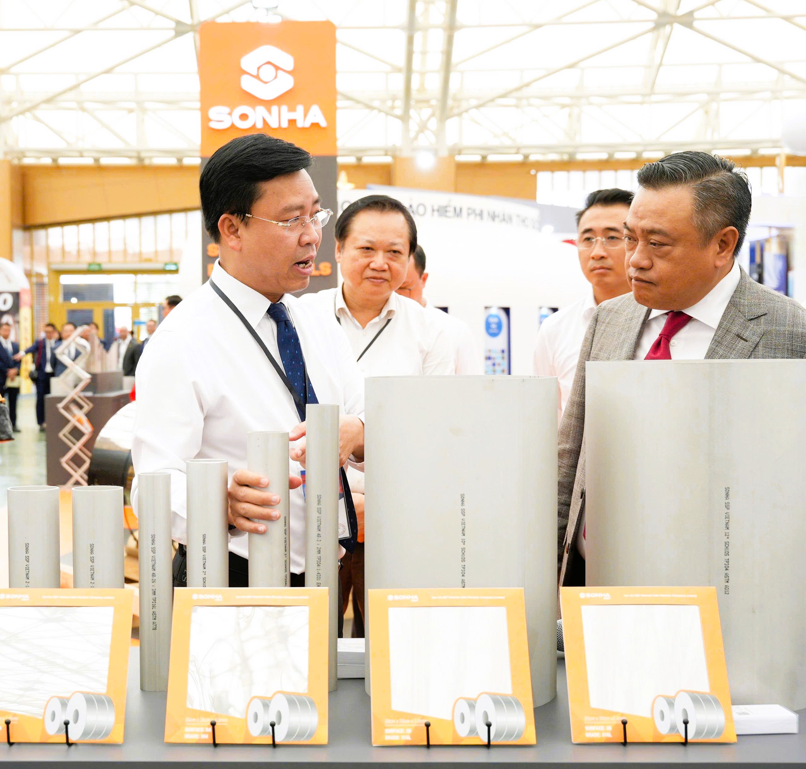 C&aacute;c doanh nghiệp lĩnh vực th&eacute;p &ldquo;khoe&rdquo; g&igrave; ở Triển l&atilde;m th&agrave;nh tựu đất nước 80 năm?- Ảnh 22.