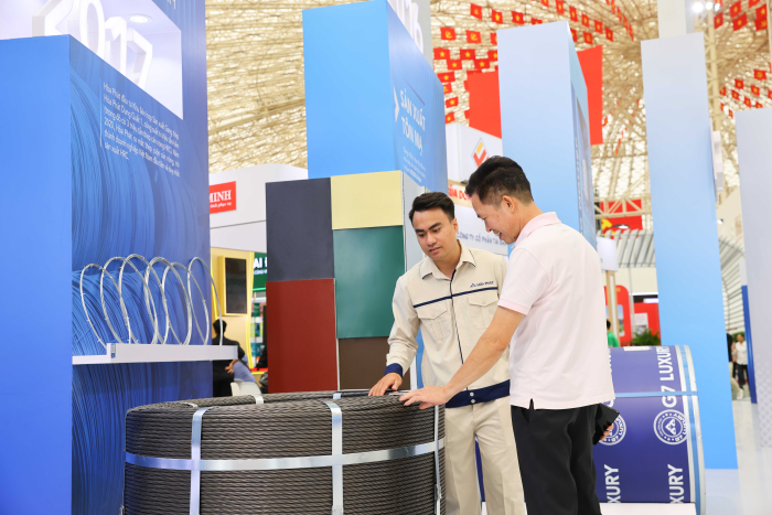 C&aacute;c doanh nghiệp lĩnh vực th&eacute;p &ldquo;khoe&rdquo; g&igrave; ở Triển l&atilde;m th&agrave;nh tựu đất nước 80 năm?- Ảnh 8.