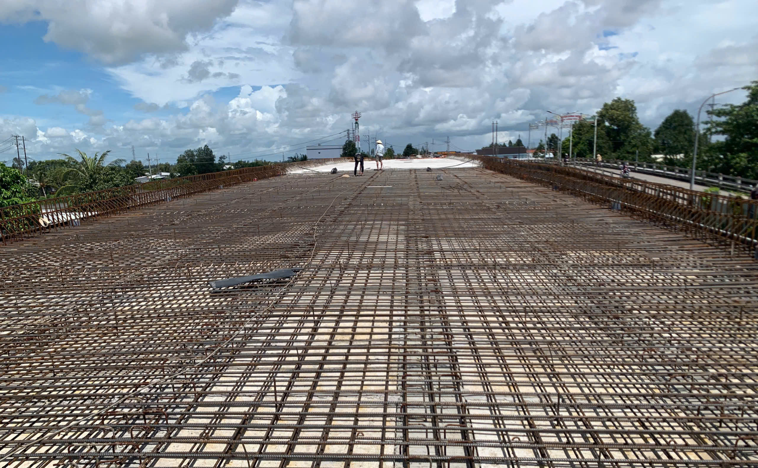 Vướng mặt bằng, cầu V&agrave;m X&aacute;ng Thị Đội ở An Giang lo trễ hẹn về đ&iacute;ch- Ảnh 4.