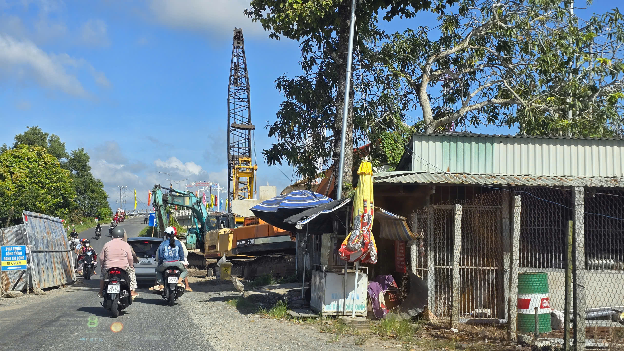 Vướng mặt bằng, cầu V&agrave;m X&aacute;ng Thị Đội ở An Giang lo trễ hẹn về đ&iacute;ch- Ảnh 6.