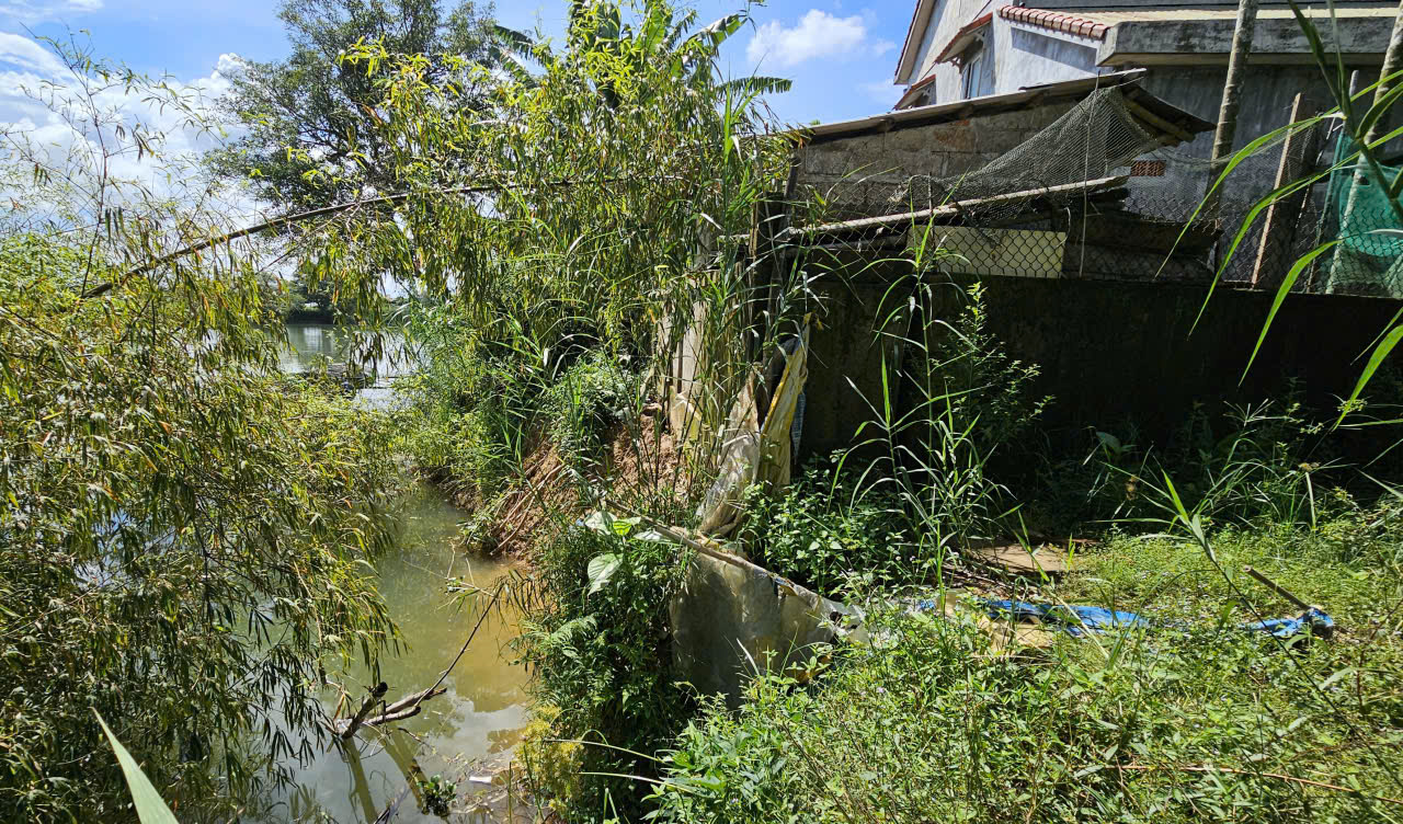 Huế: Bờ s&ocirc;ng Bồ sạt lở ăn s&acirc;u v&agrave;o tuyến đường b&ecirc; t&ocirc;ng, người d&acirc;n thấp thỏm lo sợ- Ảnh 11.