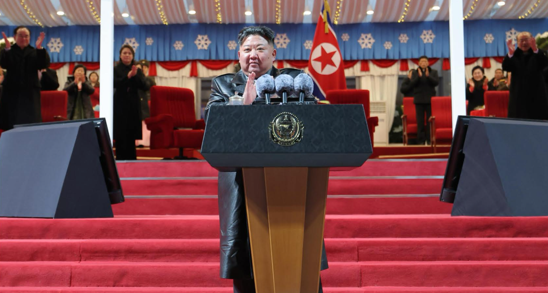 Lãnh đạo Trung Quốc, Nga, Triều Tiên gửi thông điệp gì trong khoảnh khắc giao thừa 2026?- Ảnh 3. Lãnh đạo Trung Quốc, Nga, Triều Tiên gửi thông điệp gì trong khoảnh khắc giao thừa 2026?- Ảnh 3.