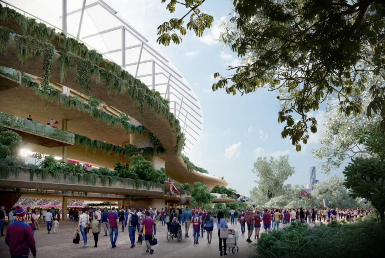 Australia c&ocirc;ng bố thiết kế s&acirc;n vận động 2,3 tỷ USD phục vụ Olympic- Ảnh 1.