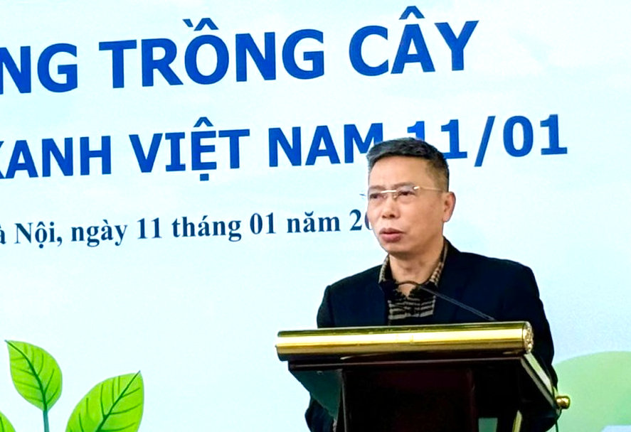 Bộ X&acirc;y dựng ph&aacute;t động Ng&agrave;y C&acirc;y xanh Việt Nam: H&agrave;nh động v&igrave; đ&ocirc; thị bền vững- Ảnh 1.