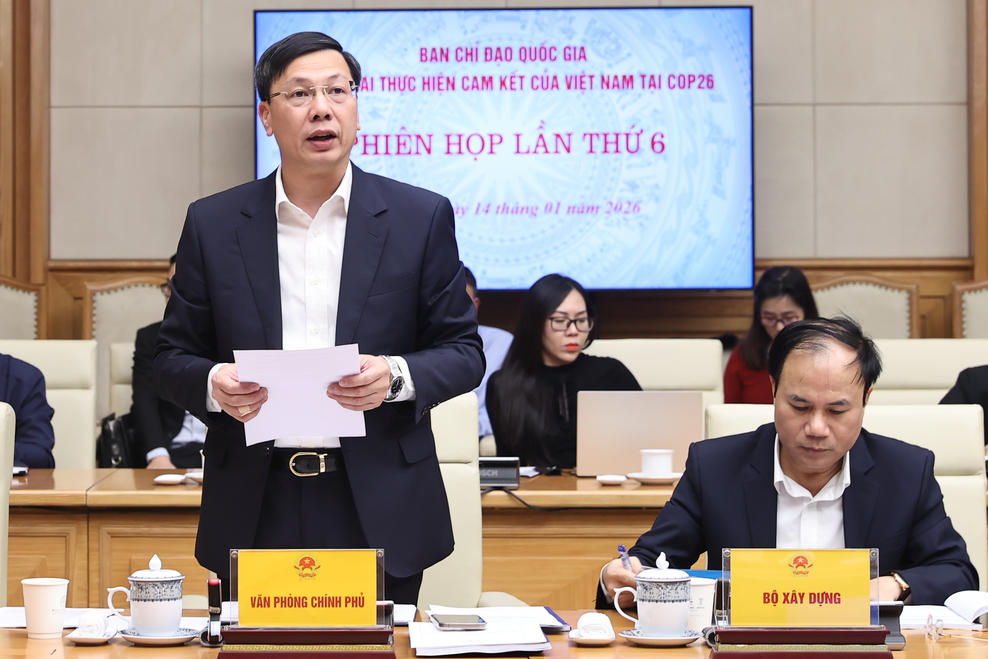 Thủ tướng: Ph&aacute;t thải r&ograve;ng bằng "0" v&agrave;o năm 2050 l&agrave; sứ mệnh, cam kết h&agrave;nh động của Việt Nam- Ảnh 6.