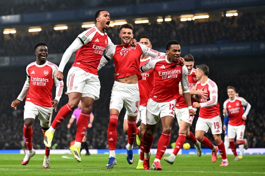 Garnacho lập cú đúp, Chelsea vẫn thua Arsenal ở Carabao Cup- Ảnh 1.