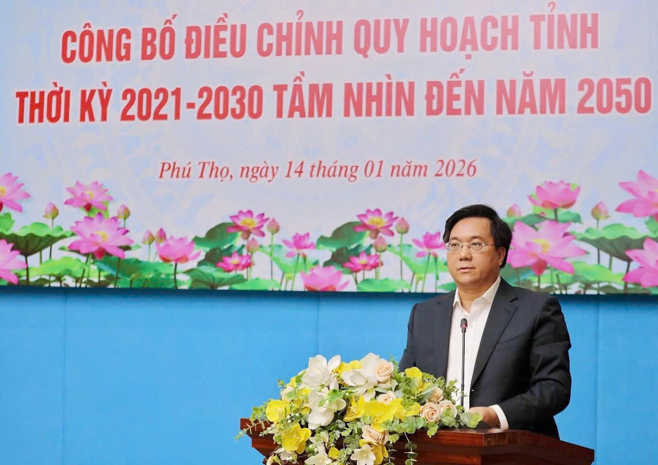 Ph&uacute; Thọ điều chỉnh quy hoạch, phấn đấu l&agrave; th&agrave;nh phố trực thuộc Trung ương- Ảnh 1.
