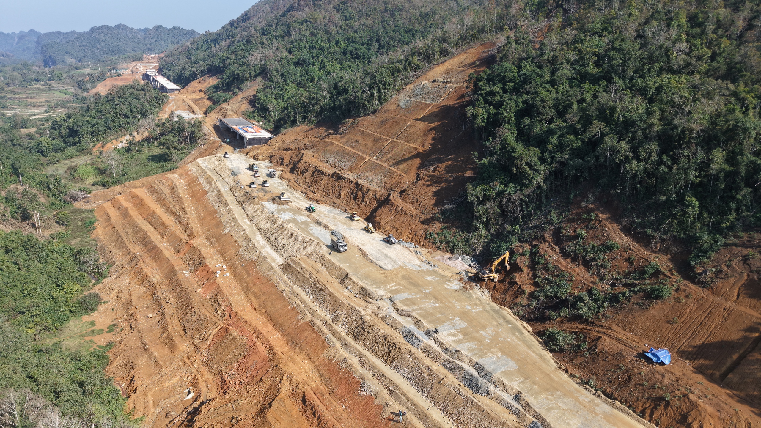 Bộ trưởng Trần Hồng Minh kiểm tra cao tốc Hữu Nghị - Chi Lăng v&agrave; Đồng Đăng - Tr&agrave; Lĩnh- Ảnh 6.