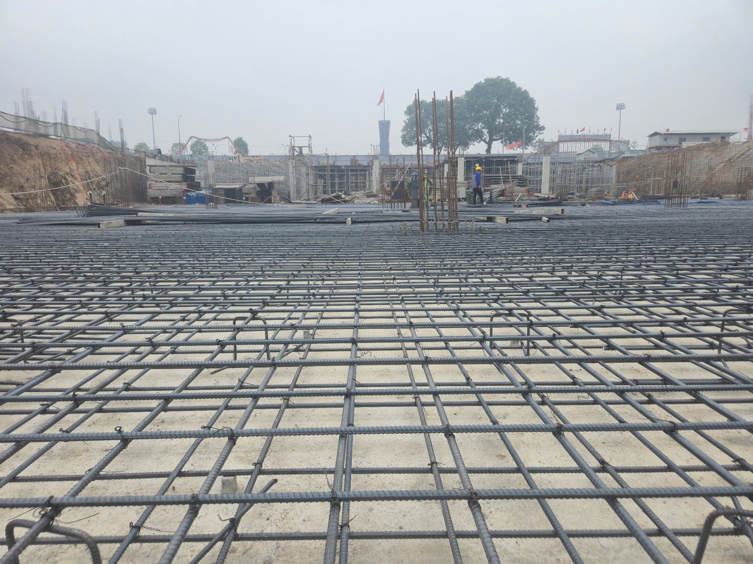 Tăng tốc thi c&ocirc;ng dự &aacute;n phố đi bộ trung t&acirc;m Th&aacute;i Nguy&ecirc;n, một số hạng mục vượt tiến độ- Ảnh 14.