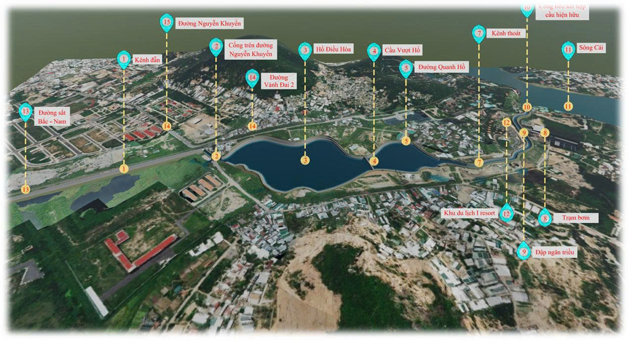 X&acirc;y hồ điều h&ograve;a ở phường T&acirc;y Nha Trang kết hợp giao th&ocirc;ng v&agrave; chống ngập lụt- Ảnh 2.