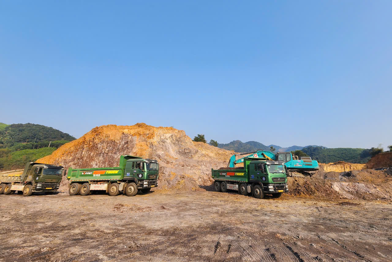 Tranh thủ m&ugrave;a kh&ocirc;, nh&agrave; thầu cao tốc Chợ Mới - Bắc Kạn tăng tốc c&aacute;c hạng mục kh&oacute;- Ảnh 6.