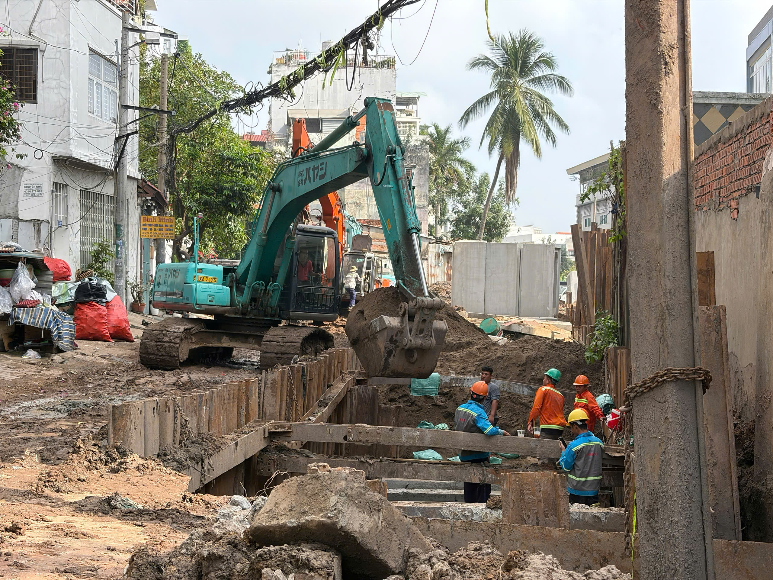 TP.HCM: Kênh A41 được ngầm hóa, tuyến đường 4 làn sắp thông xe- Ảnh 4. TP.HCM: Kênh A41 được ngầm hóa, tuyến đường 4 làn sắp thông xe- Ảnh 4.