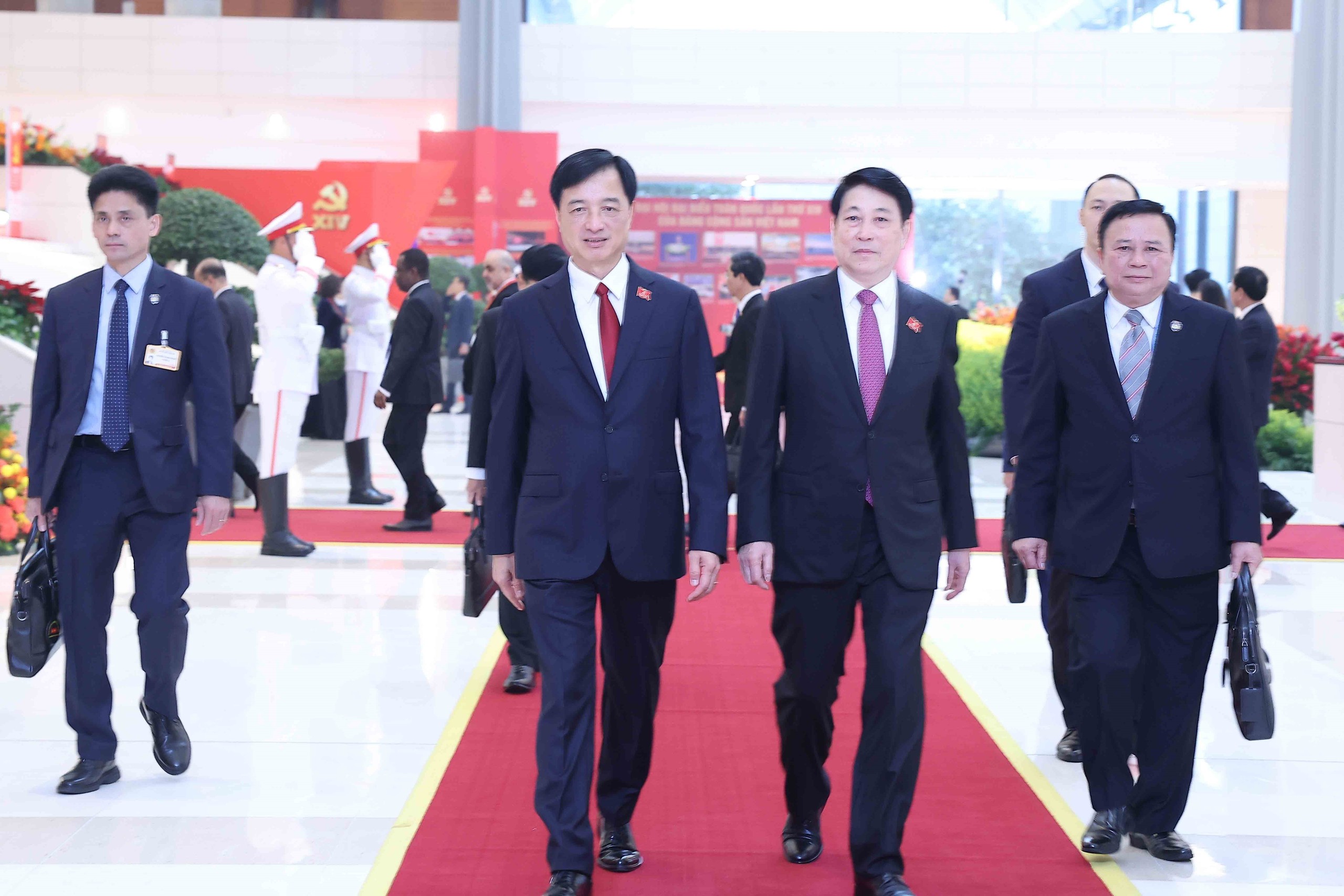 Các đại biểu, khách mời quốc tế đến dự phiên khai mạc trọng thể Đại hội XIV của Đảng- Ảnh 1. Các đại biểu, khách mời quốc tế đến dự phiên khai mạc trọng thể Đại hội XIV của Đảng- Ảnh 1.