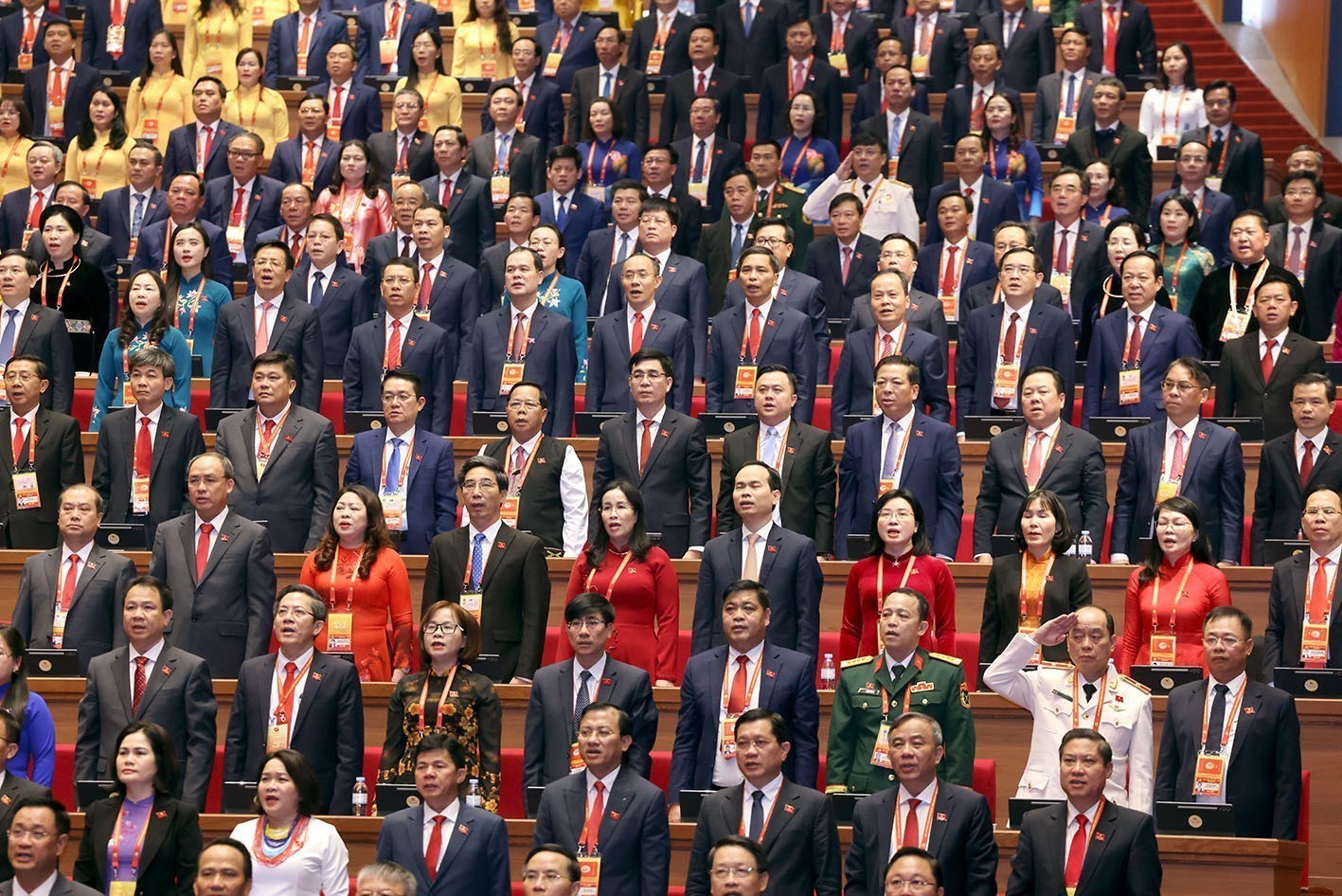 Khai mạc trọng thể Đại hội đại biểu to&agrave;n quốc lần thứ XIV của Đảng- Ảnh 8.