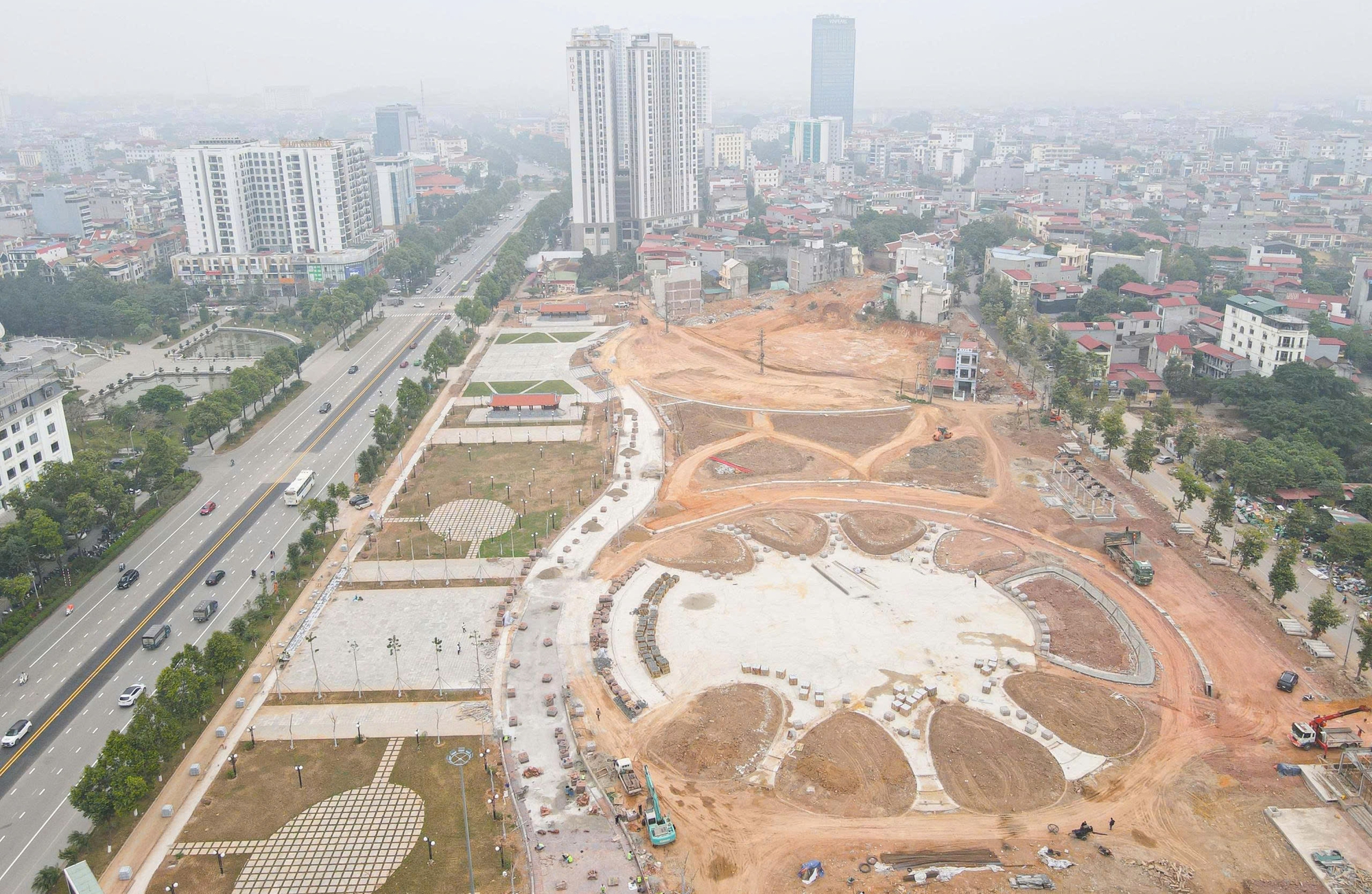 H&igrave;nh ảnh c&ocirc;ng vi&ecirc;n gần 700 tỷ đồng ở Bắc Ninh sau một năm thi c&ocirc;ng- Ảnh 11.