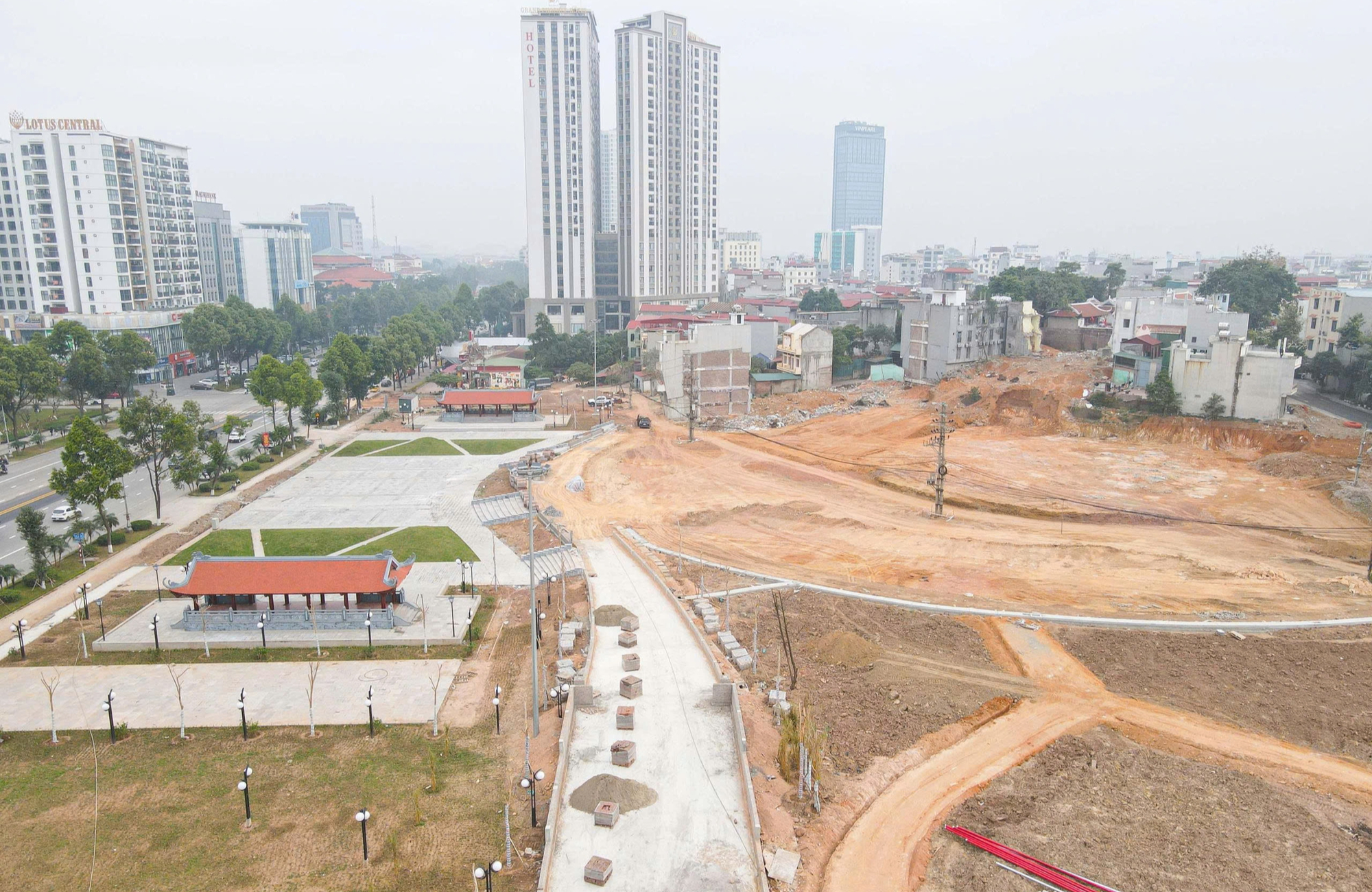 H&igrave;nh ảnh c&ocirc;ng vi&ecirc;n gần 700 tỷ đồng ở Bắc Ninh sau một năm thi c&ocirc;ng- Ảnh 20.