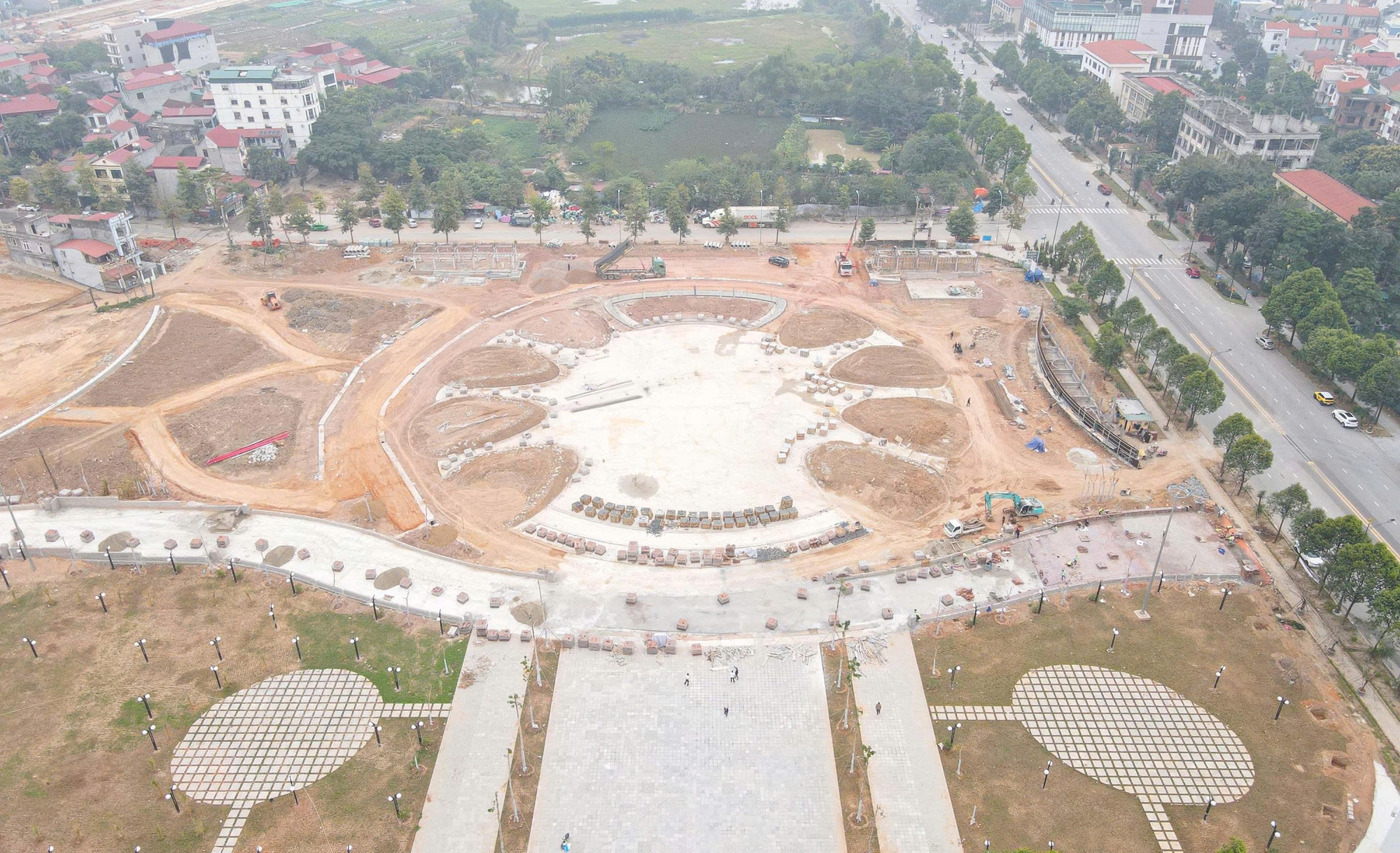 H&igrave;nh ảnh c&ocirc;ng vi&ecirc;n gần 700 tỷ đồng ở Bắc Ninh sau một năm thi c&ocirc;ng- Ảnh 23.