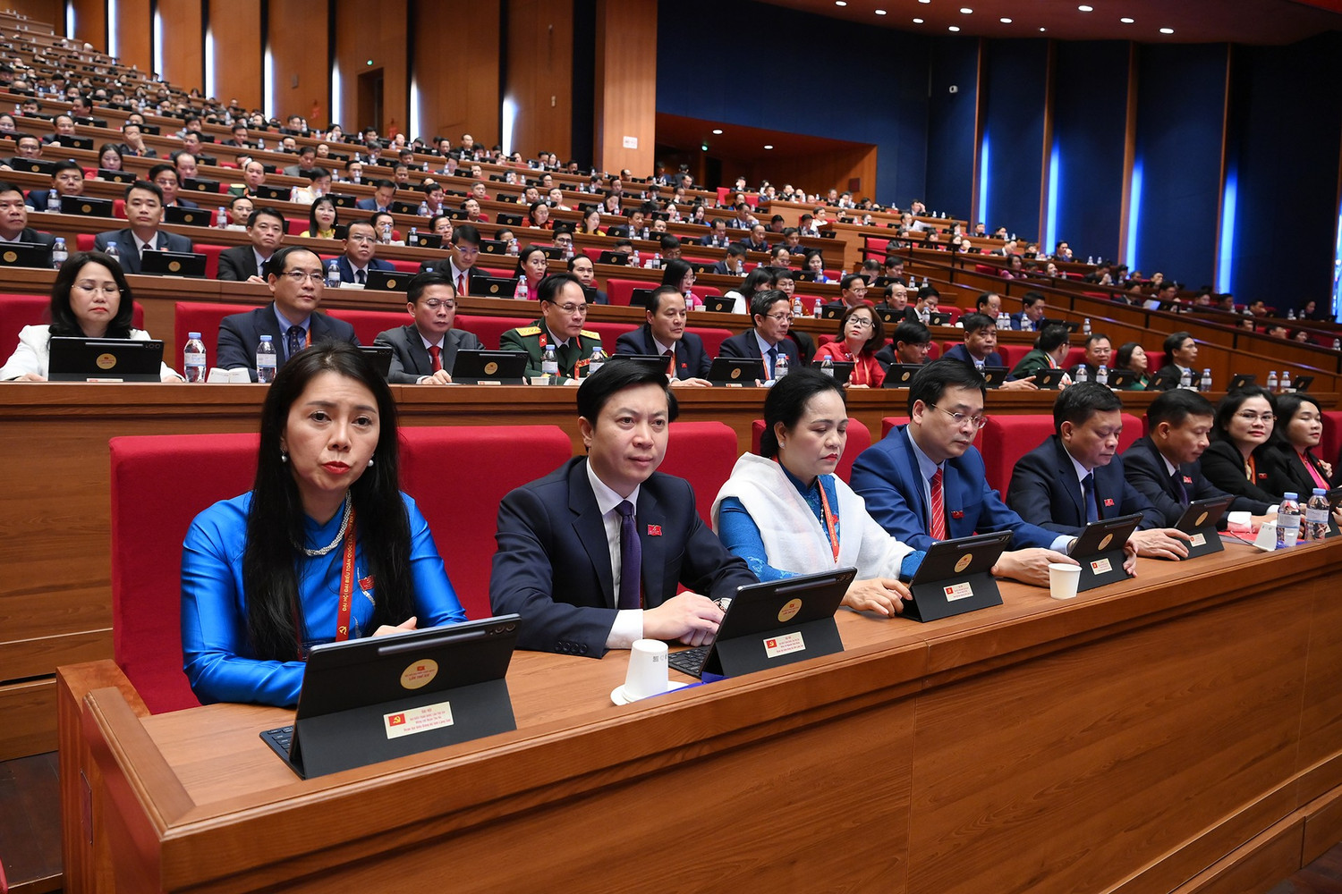 Toàn cảnh phiên thảo luận văn kiện Đại hội XIV của Đảng sáng 21/1- Ảnh 22. Toàn cảnh phiên thảo luận văn kiện Đại hội XIV của Đảng sáng 21/1- Ảnh 22.