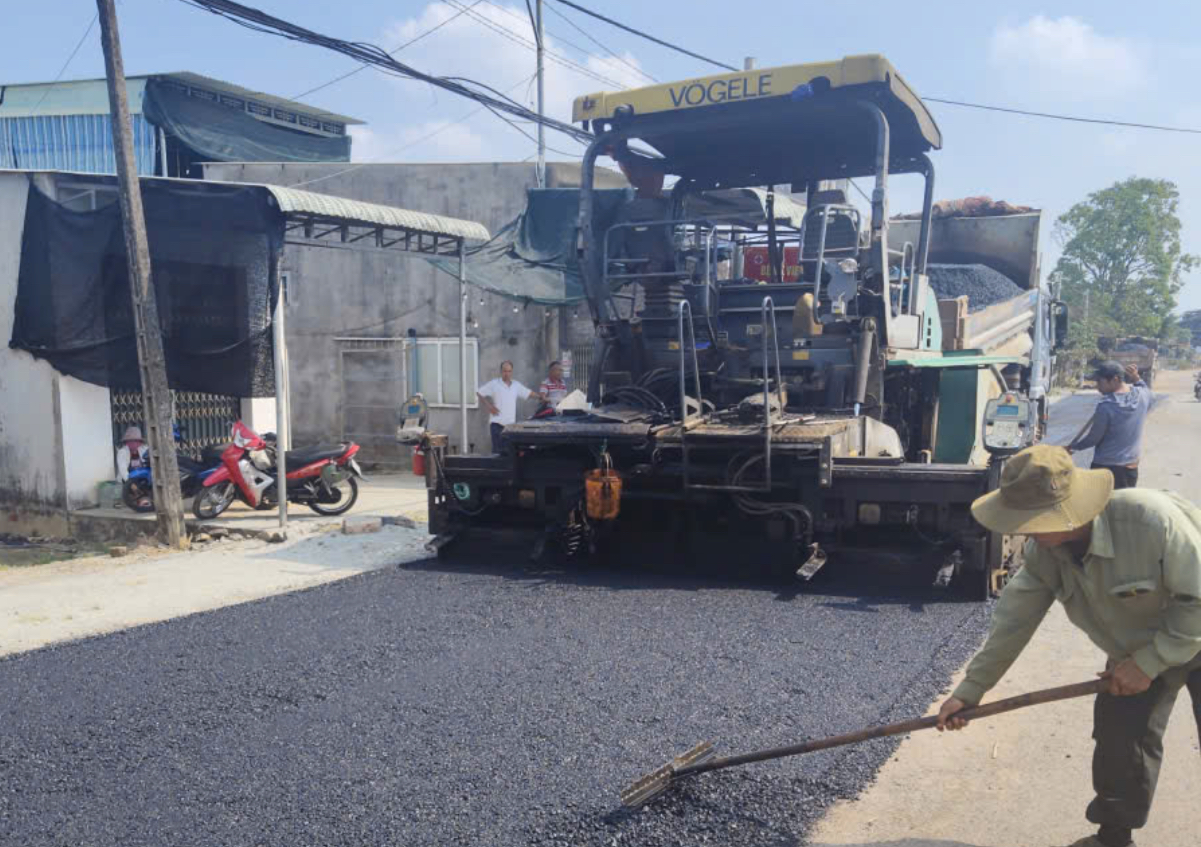 Đua tiến độ tuyến ĐT753 từ B&igrave;nh Phước cũ mở lối hướng về s&acirc;n bay Long Th&agrave;nh cảng C&aacute;i M&eacute;p- Ảnh 1.