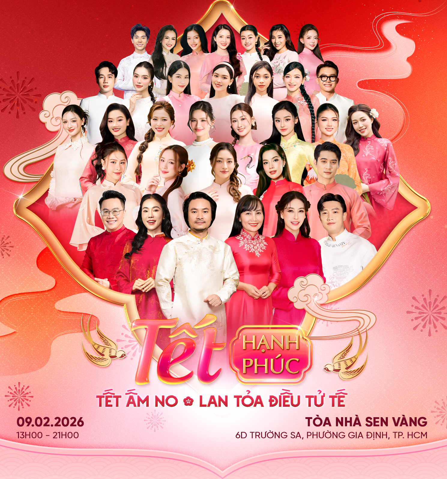 Hơn 20 hoa, &aacute; hậu lần đầu c&ugrave;ng g&oacute;i b&aacute;nh chưng tặng người ngh&egrave;o đ&oacute;n Tết- Ảnh 1.