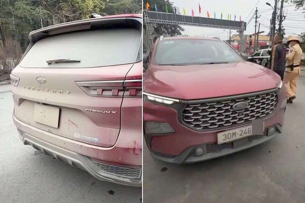 Cục CSGT n&oacute;i g&igrave; vụ t&agrave;i xế nộp phạt 23 triệu đồng v&igrave; để b&ugrave;n che biển số &ocirc; t&ocirc;?- Ảnh 1.