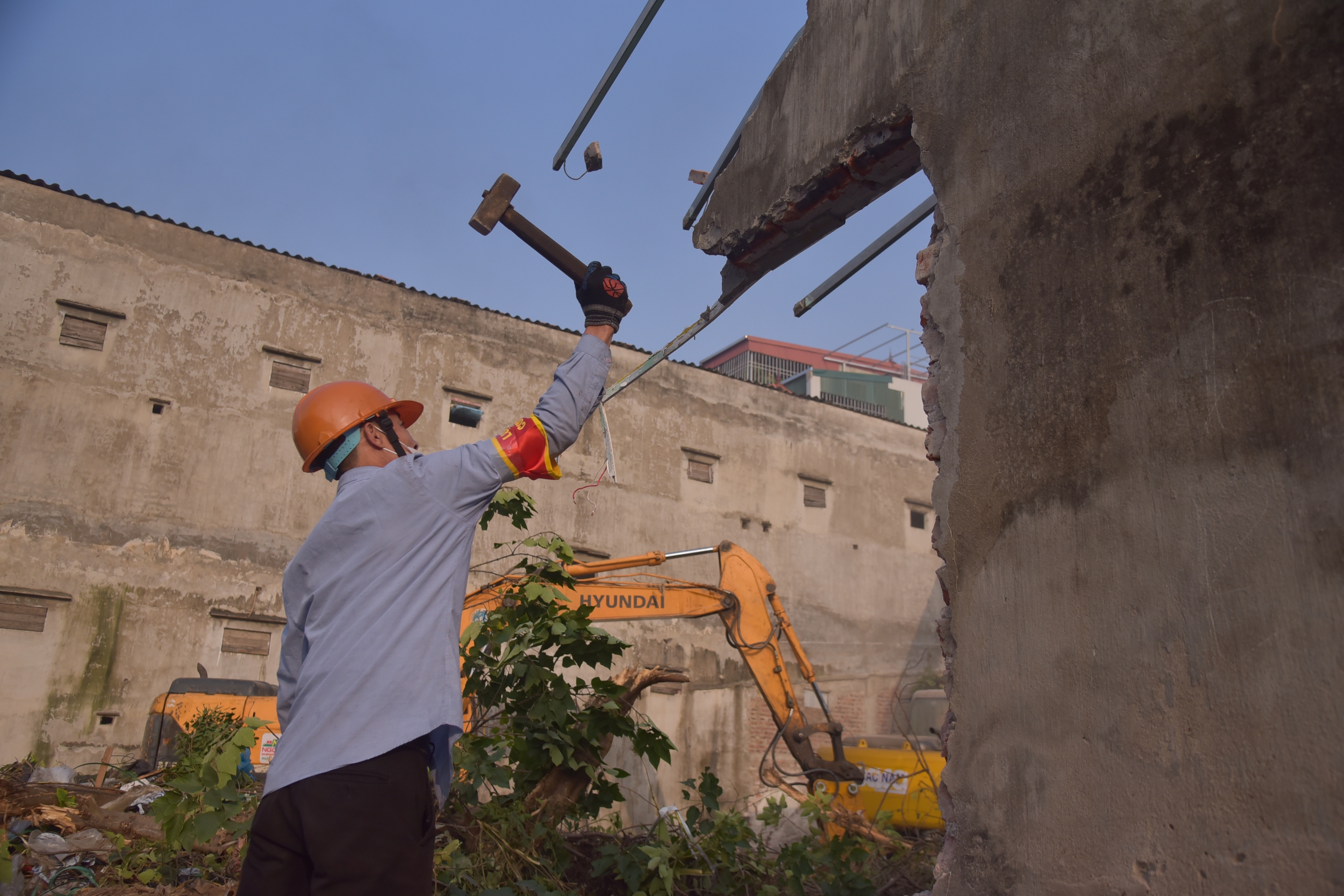 H&agrave; Nội: Giải ph&oacute;ng mặt bằng, đẩy nhanh dự &aacute;n đường qua l&agrave;ng nghề Hữu H&ograve;a- Ảnh 9.