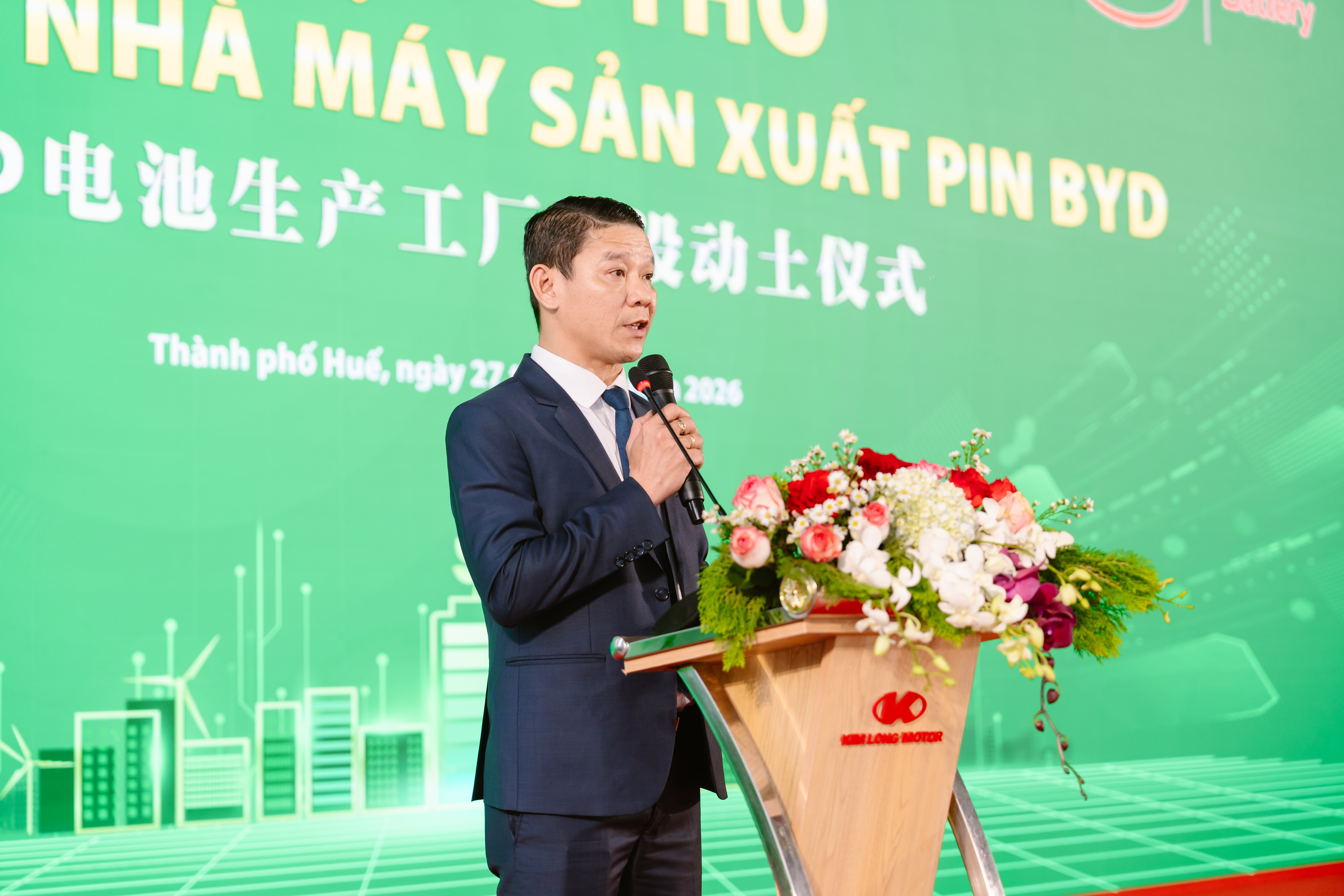 Kim Long Motor xây nhà máy pin BYD 130 triệu USD tại Huế- Ảnh 3. Kim Long Motor xây nhà máy pin BYD 130 triệu USD tại Huế- Ảnh 3.