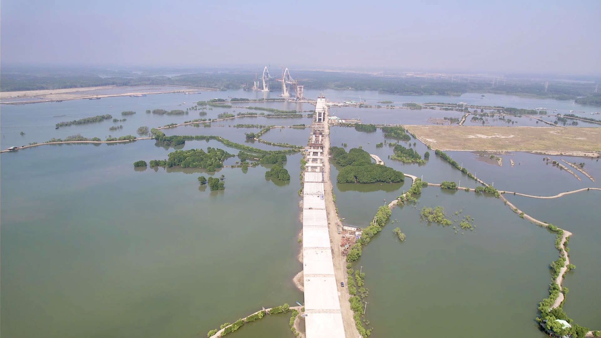 Cầu Phước An có nhịp chính dài nhất Đông Nam Á: Tháng 6 hợp long biên, sớm hơn kế hoạch- Ảnh 6. Cầu Phước An có nhịp chính dài nhất Đông Nam Á: Tháng 6 hợp long biên, sớm hơn kế hoạch- Ảnh 6.