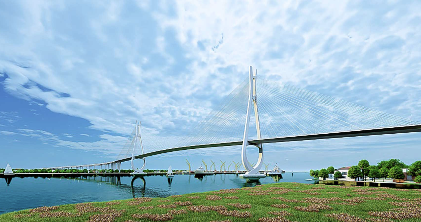 Cầu Cát Lái “Vươn tầm cao mới”: Dấu ấn kiến trúc tạo nhịp kết nối TP.HCM - Đồng Nai- Ảnh 2. Cầu Cát Lái “Vươn tầm cao mới”: Dấu ấn kiến trúc tạo nhịp kết nối TP.HCM - Đồng Nai- Ảnh 2.