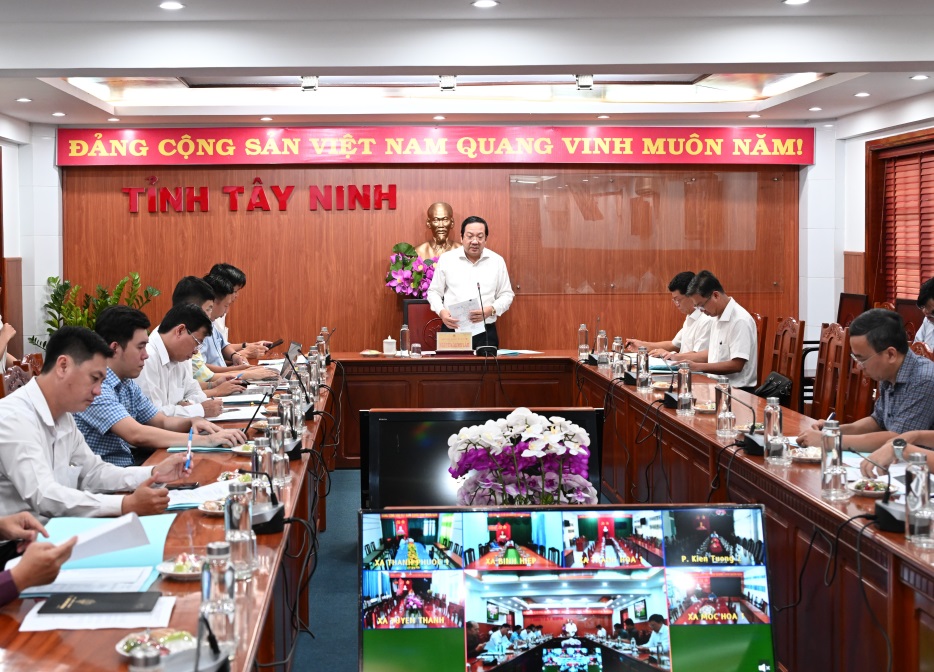 Thống nhất thẩm định B&aacute;o c&aacute;o nghi&ecirc;n cứu tiền khả thi dự &aacute;n đường T&acirc;n An - B&igrave;nh Hiệp- Ảnh 1.