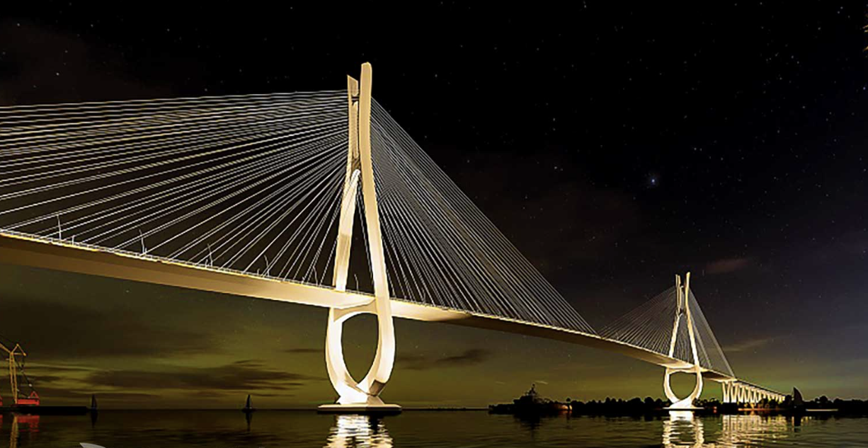 Cầu Cát Lái “Vươn tầm cao mới”: Dấu ấn kiến trúc tạo nhịp kết nối TP.HCM - Đồng Nai- Ảnh 3. Cầu Cát Lái “Vươn tầm cao mới”: Dấu ấn kiến trúc tạo nhịp kết nối TP.HCM - Đồng Nai- Ảnh 3.