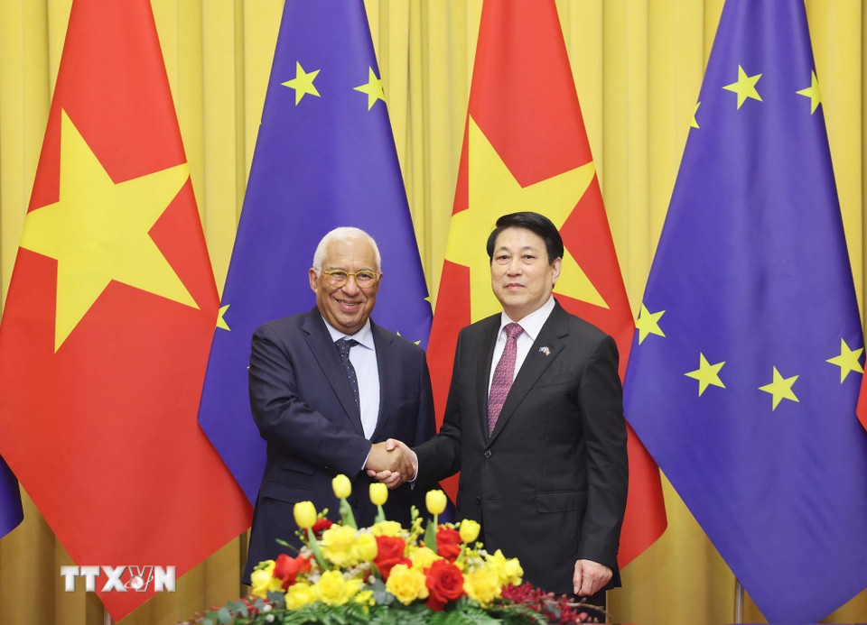 Đưa quan hệ đối t&aacute;c chiến lược to&agrave;n diện Việt Nam - EU v&agrave;o chiều s&acirc;u, thực chất- Ảnh 1.