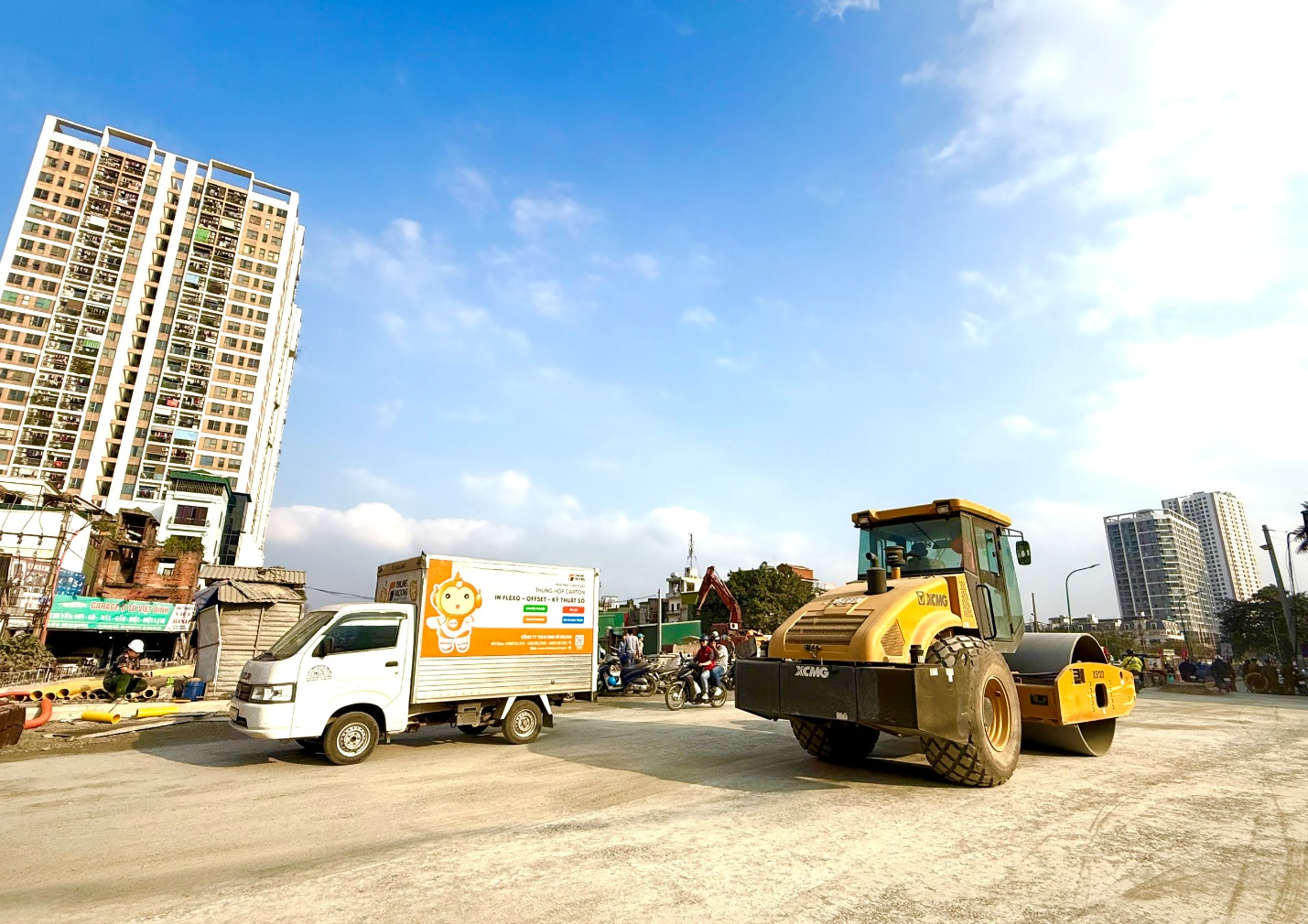 Đảm bảo mặt bằng, đường V&agrave;nh đai 2,5 tăng tốc về đ&iacute;ch- Ảnh 1.