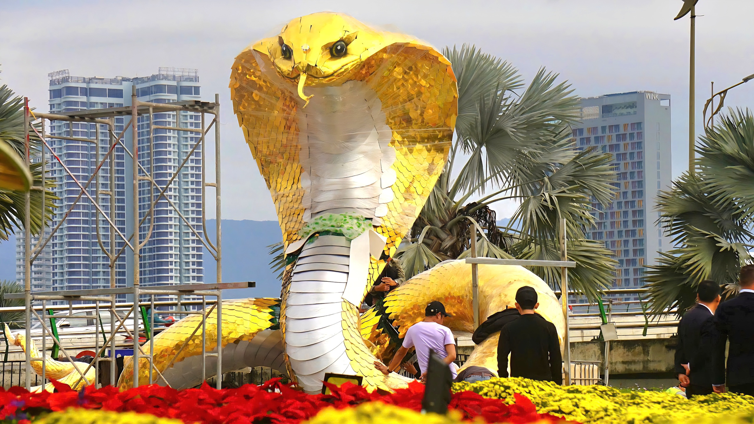 S&acirc;n bay Đ&agrave; Nẵng tr&igrave;nh l&agrave;ng linh vật Ngựa V&agrave;ng xu&acirc;n B&iacute;nh Ngọ 2026- Ảnh 3.
