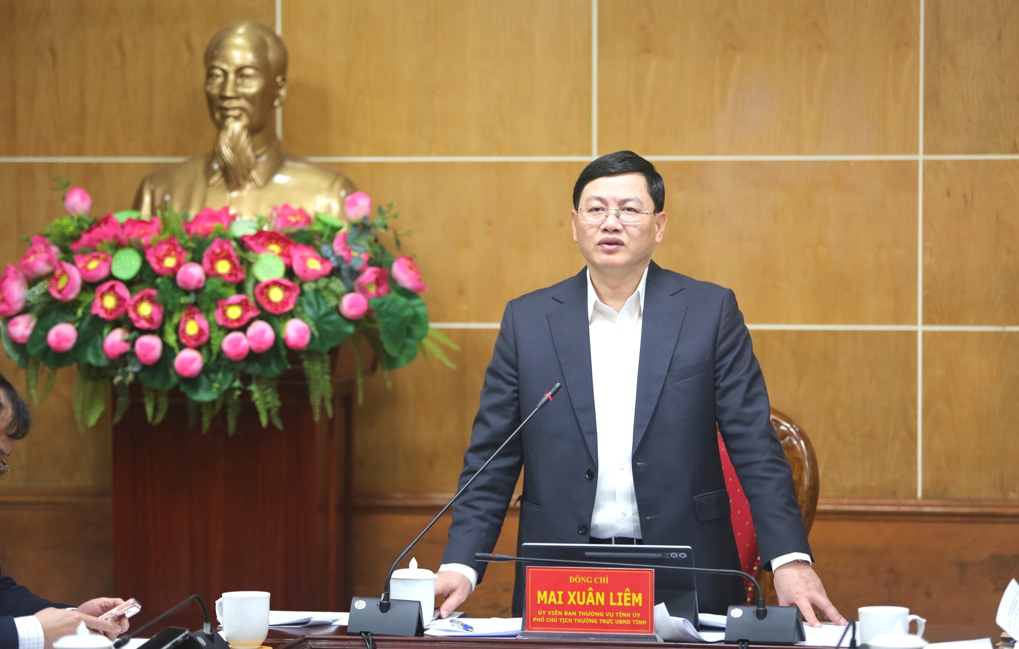 Thanh H&oacute;a: Tiếp tục n&acirc;ng cao vai tr&ograve;, tr&aacute;ch nhiệm trong c&ocirc;ng t&aacute;c bảo đảm trật tự ATGT- Ảnh 4.