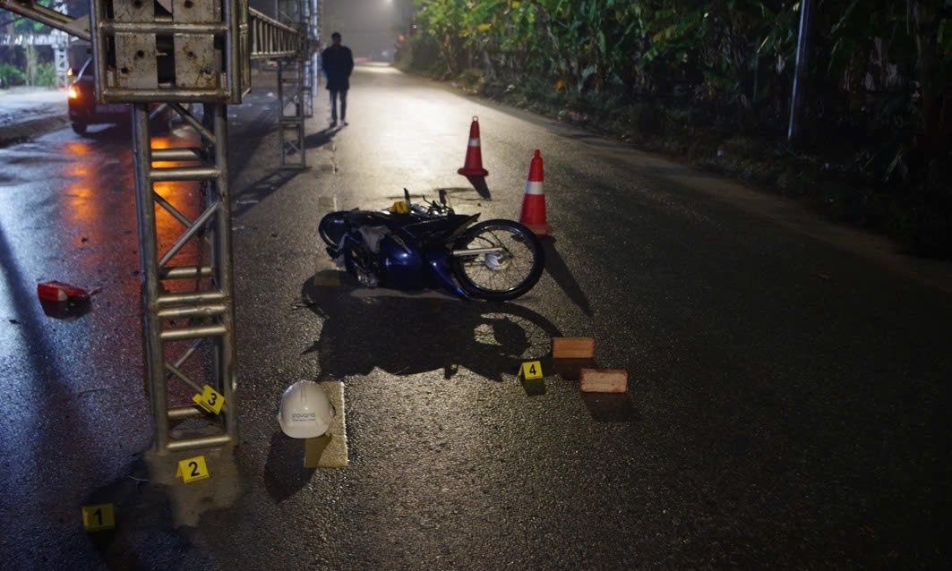 Khởi tố bị can cản trở giao th&ocirc;ng g&acirc;y tai nạn chết người ở Ph&uacute; Thọ- Ảnh 2.