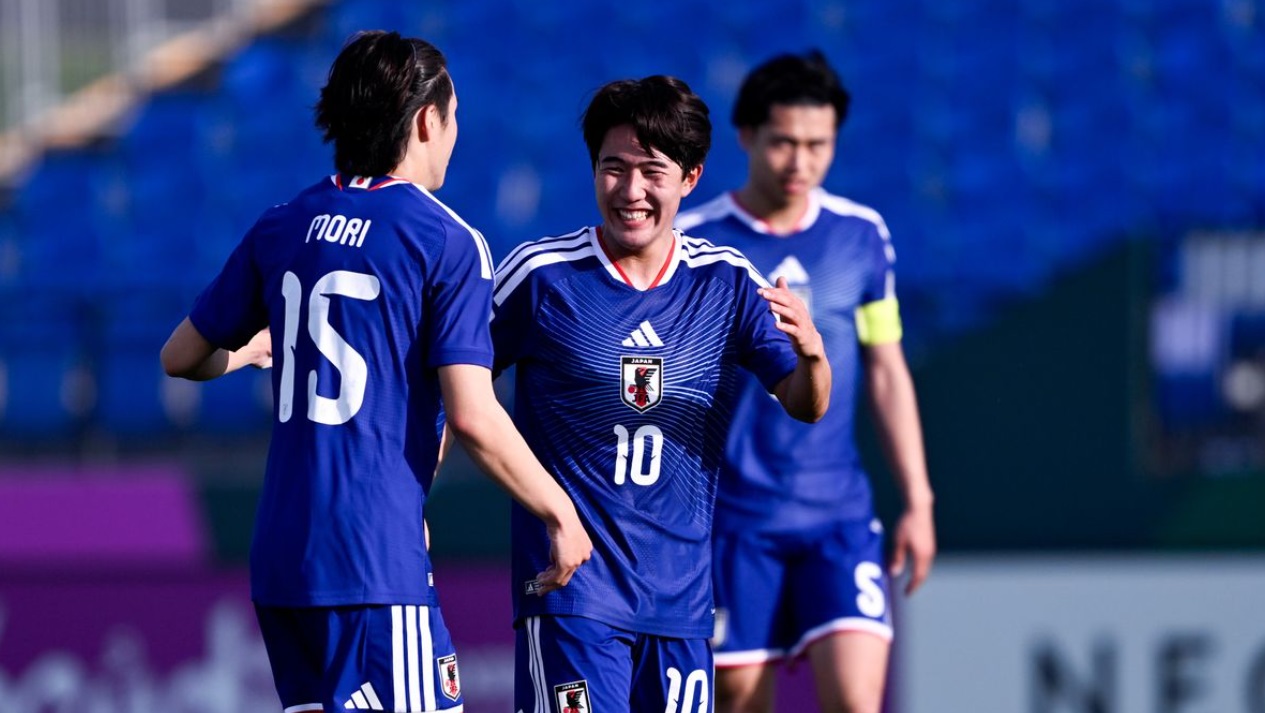 Thắng đậm Syria, U23 Nhật Bản ph&ocirc; diễn sức mạnh vượt trội- Ảnh 1.