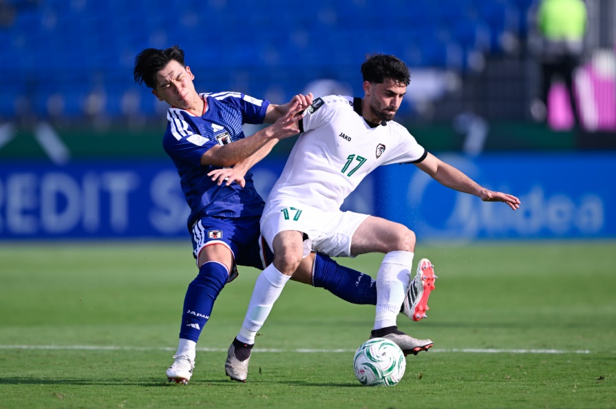 Thắng đậm Syria, U23 Nhật Bản ph&ocirc; diễn sức mạnh vượt trội- Ảnh 2.