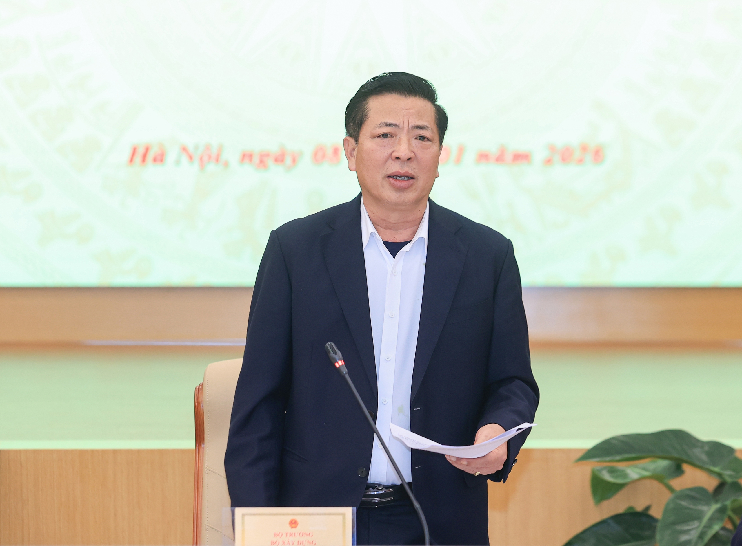 Bộ trưởng X&acirc;y dựng: Tham nhũng l&agrave; &ldquo;giặc nội x&acirc;m&rdquo;, phải đấu tranh ki&ecirc;n tr&igrave;, quyết liệt- Ảnh 1.