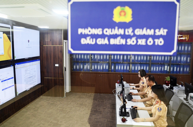 Thu gần 5.000 tỷ đồng từ đấu gi&aacute; biển số xe năm 2025- Ảnh 1.