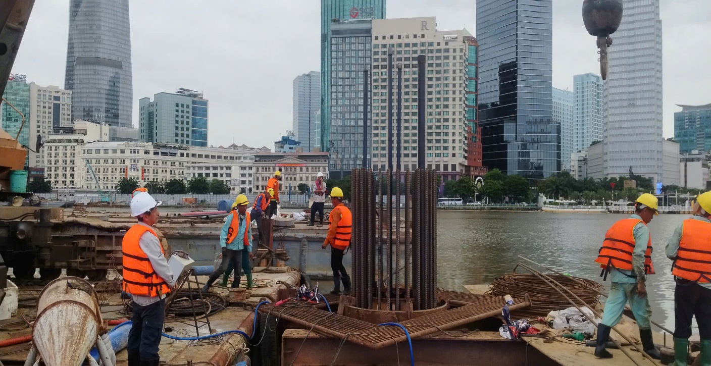 Cầu đi bộ ngh&igrave;n tỷ đồng qua s&ocirc;ng S&agrave;i G&ograve;n thi c&ocirc;ng đến đ&acirc;u?- Ảnh 11.