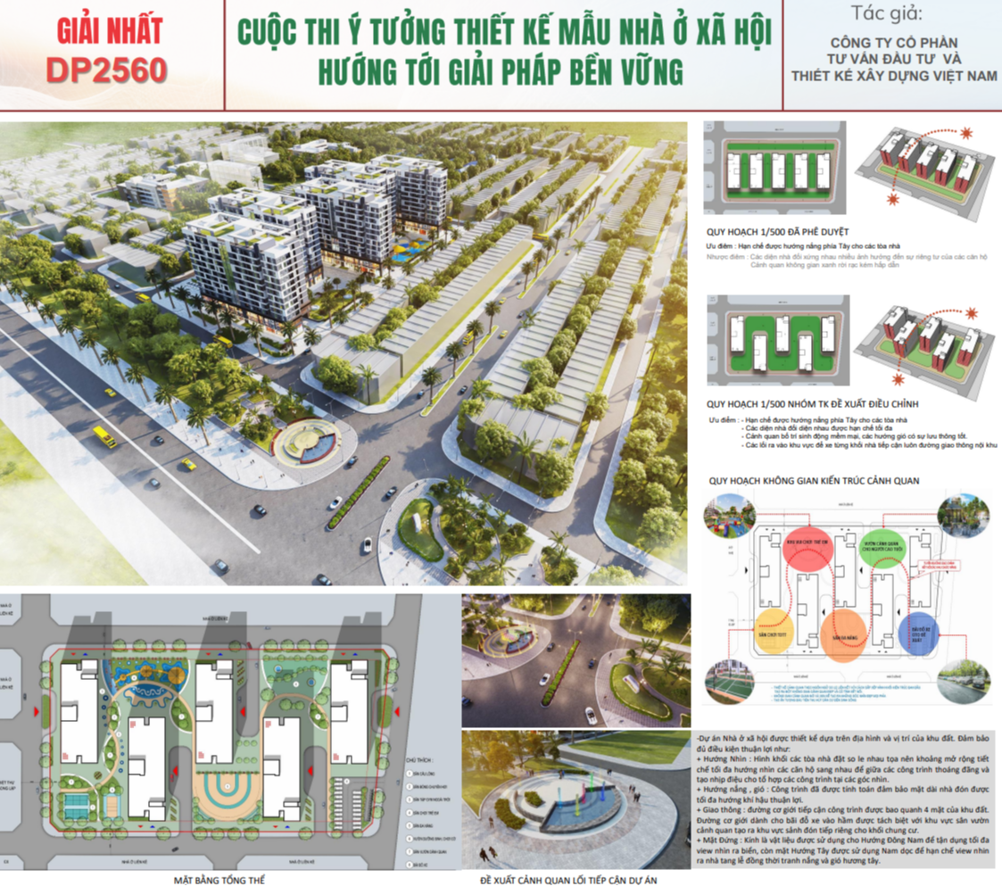 Một trong c&aacute;c t&aacute;c phẩm đạt giải Nhất cuộc thi &Yacute; tưởng thiết kế mẫu nh&agrave; ở x&atilde; hội hướng tới giải ph&aacute;p bền vững.