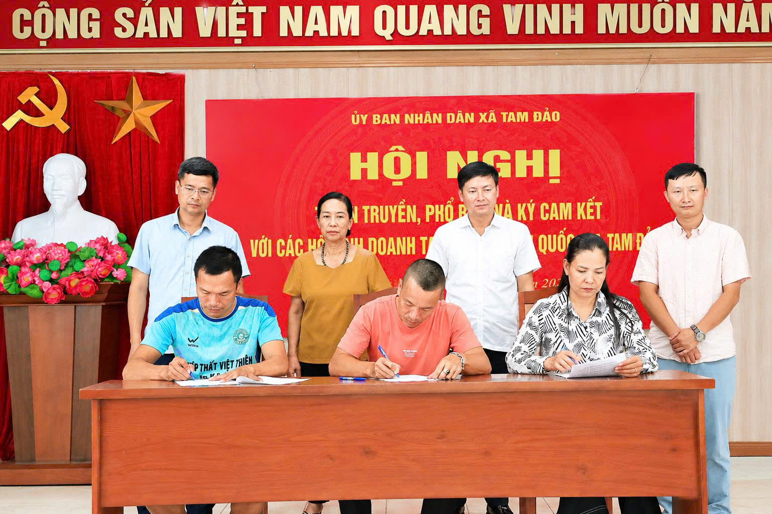 Ph&uacute; Thọ: X&atilde; Tam Đảo tăng cường quản l&yacute; đất đai, x&acirc;y dựng, tạo nền tảng ph&aacute;t triển kinh tế- Ảnh 12.