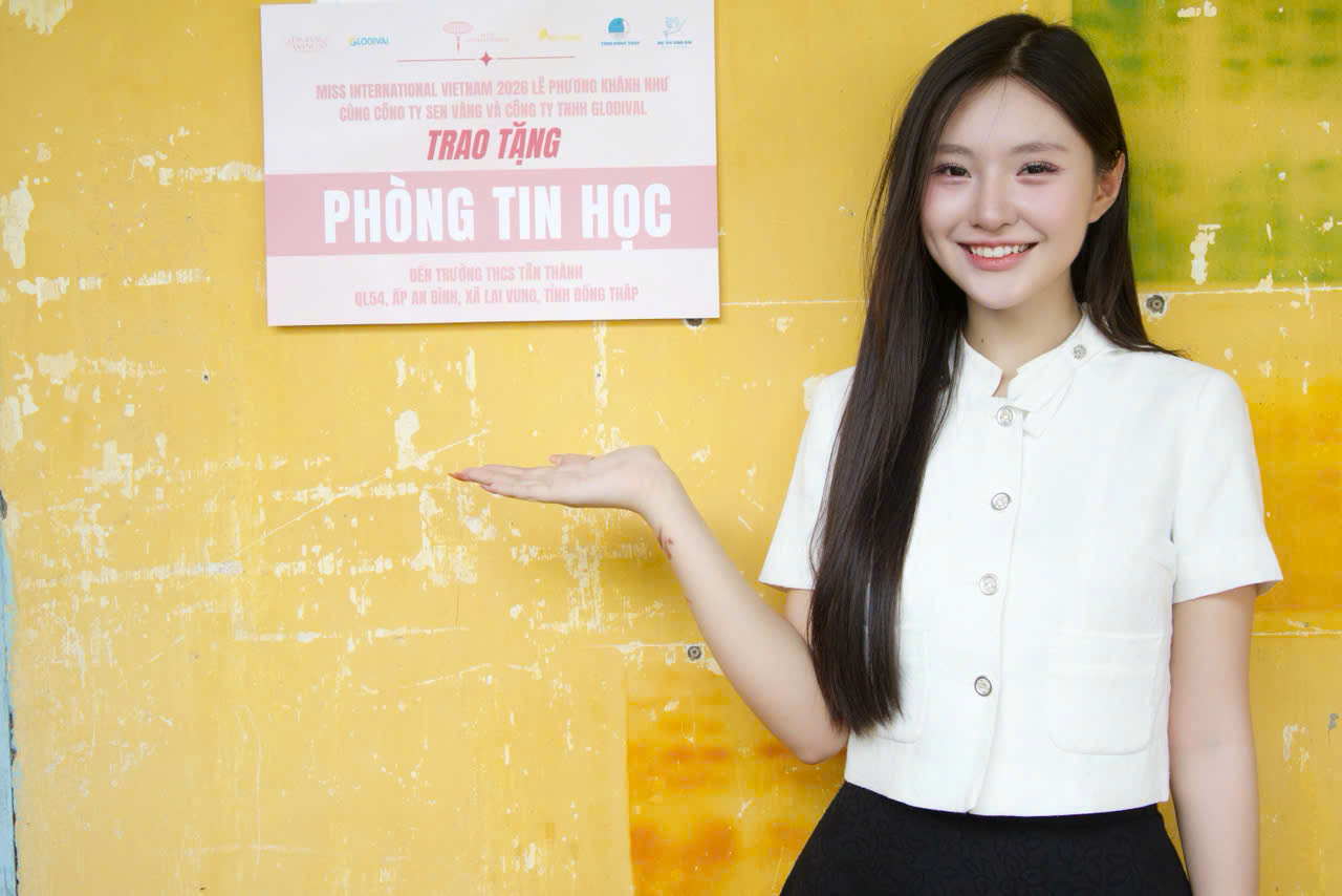 &Aacute; hậu Kh&aacute;nh Như mang &ldquo;Digital Wings&rdquo; đến Miss International 2026 - Ảnh 4.