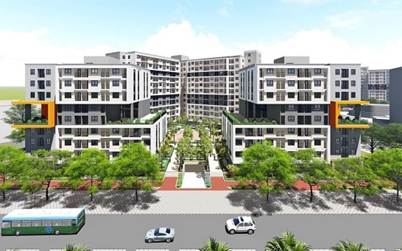 Hà Nội có thêm dự án nhà ở xã hội rộng hơn 5.000m² tại xã Vĩnh Thanh- Ảnh 1.